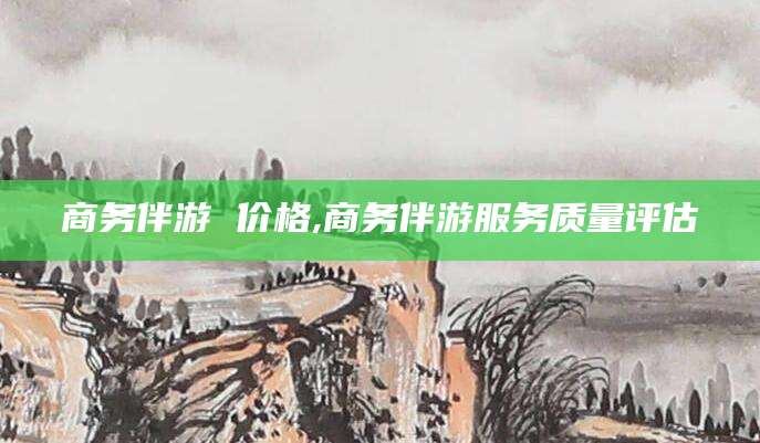 邹平商务伴游 价格,商务伴游服务质量评估